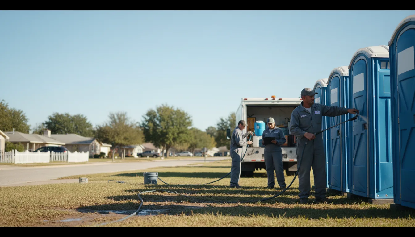 Long-Term Portable Toilet Rental in Cleghorn, IA near me